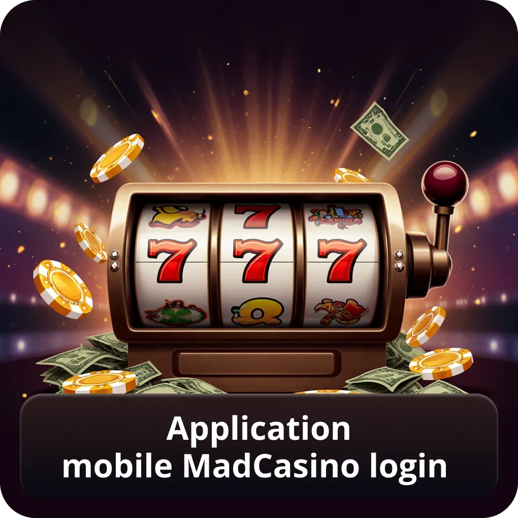 Application mobile MadCasino login