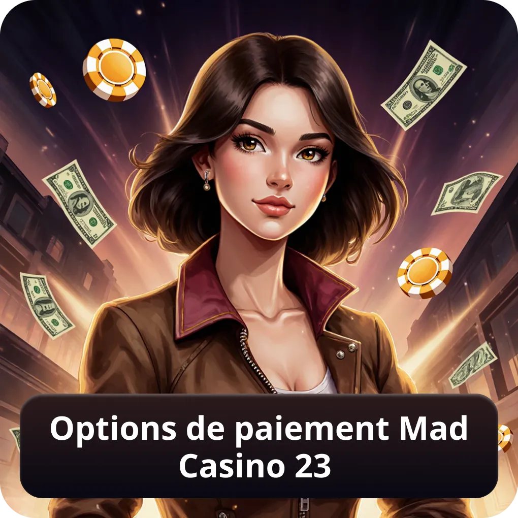 Options de paiement Mad Casino